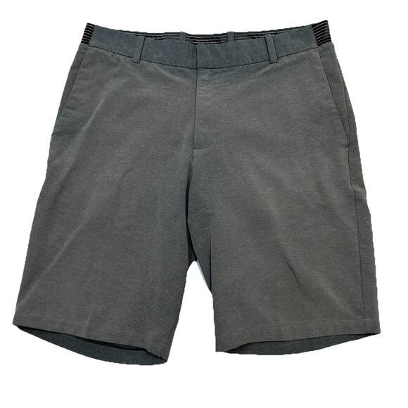 Nike Flex Slim Fit Golf Shorts Heather Black Gray 891932 032 Men's Size 32 - Picture 5 of 12